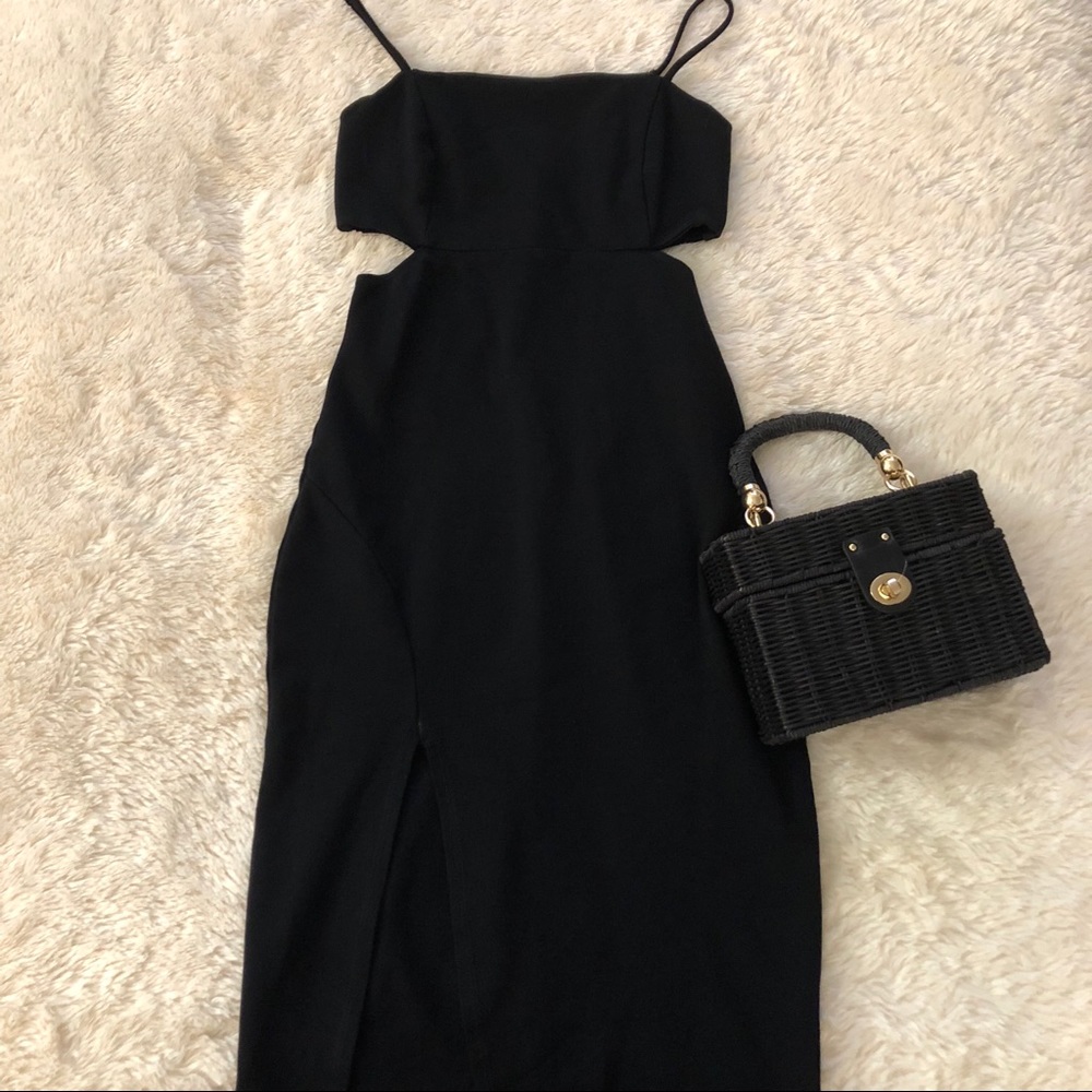 Black Cutout Dress